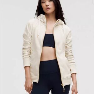 Lululemon scuba full zip plush hoodie size 10